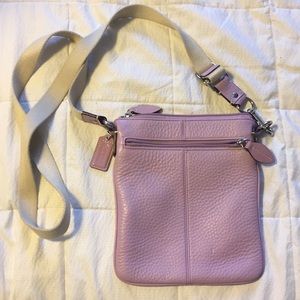 Pink/purple Coach Satchel